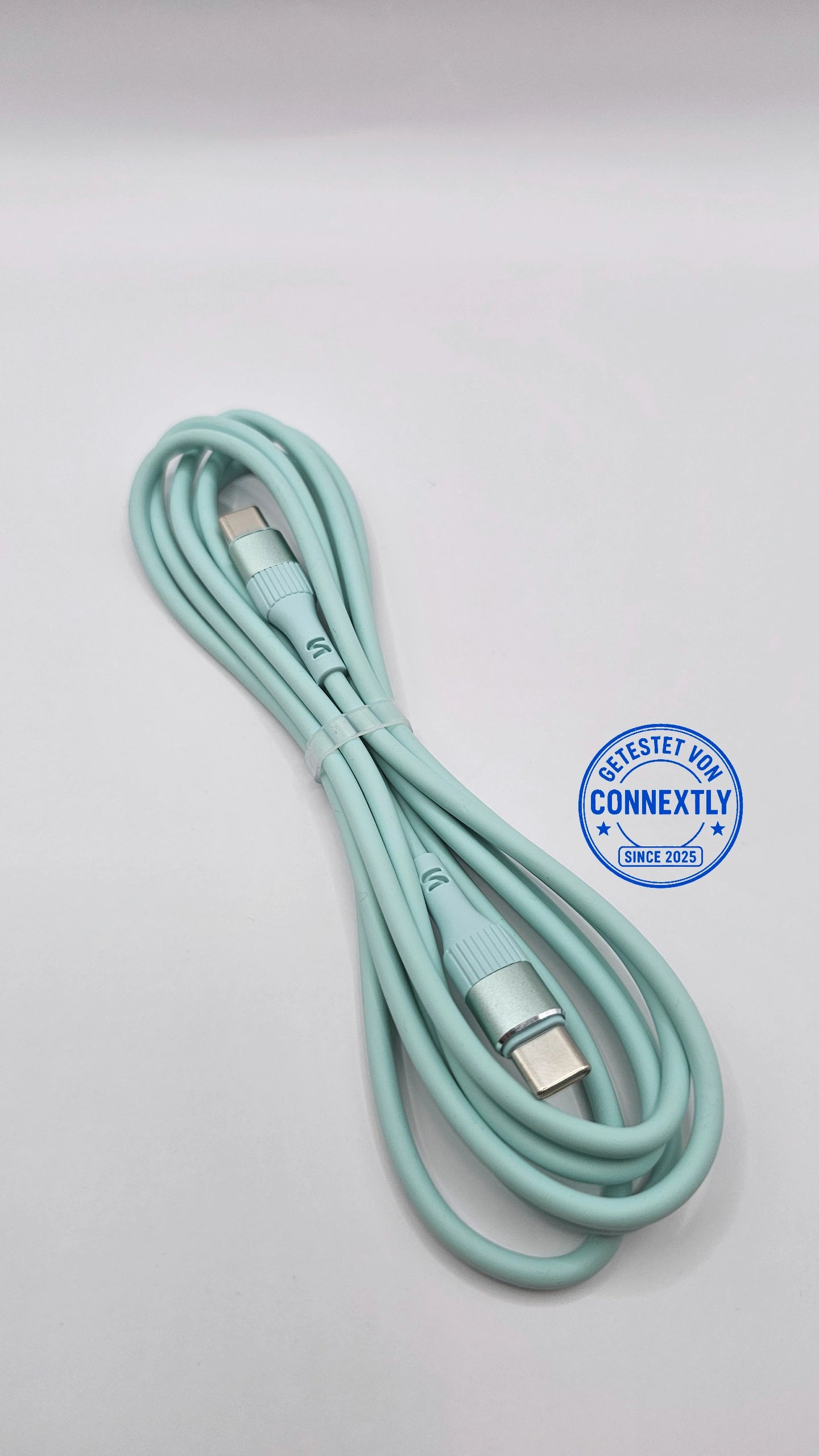 Silikon Ladekabel grün 1.8m