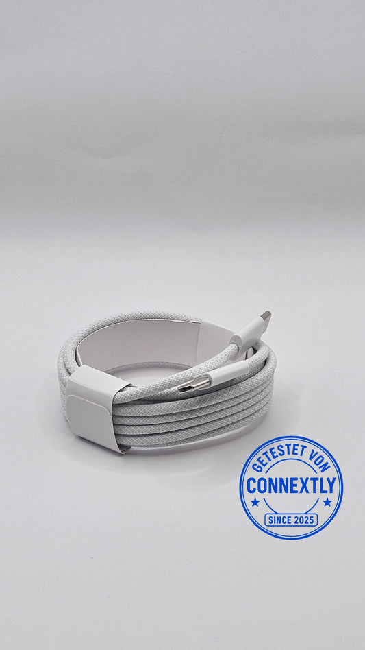 Ladekabel USB-C auf USB-C 60W weiss 2m (Kopie)