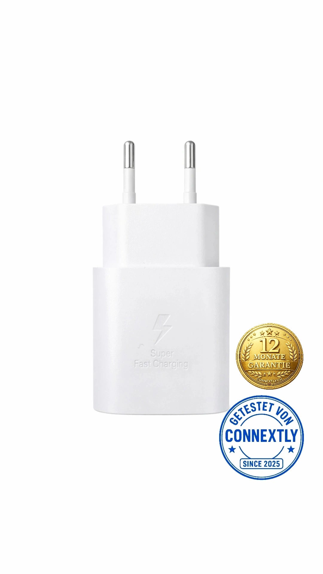 Power Adapter 25W Supercharger weiss